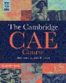 Paperback The Cambridge Certificate of Advanced English Course Student's Book