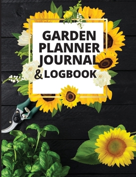 Paperback Gardening Organizer Notebook: Monthly Gardening Organizer Notebook for Avid Gardeners A Complete Garden Lovers to Track Vegetable Growing, Gardening Book