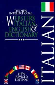 Hardcover The New International Webster's Italian & English Dictionary Book