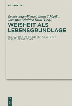 Hardcover Weisheit als Lebensgrundlage [German] Book