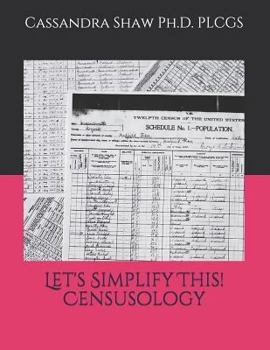 Paperback Let's Simplify This! Censusology Book