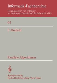 Paperback Parallele Algorithmen [German] Book