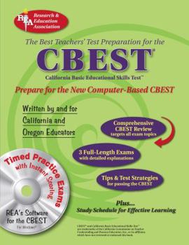 Paperback CBEST W/ CD-ROM (Rea) - The Best Test Prep for the CBEST Book