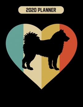 2020 Planner: Alaskan Malamute Dog Weekly Planner Includes Daily Planner & Monthly Overview | Personal Organizer With 2020 Calendar | 8.5x11 Inch White Paper