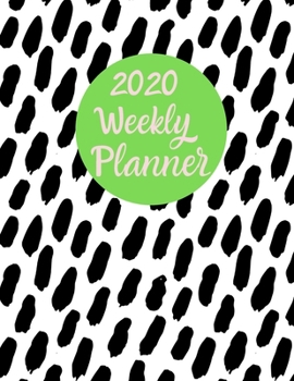 2020 Weekly Planner: An Organizer for Busy Women in Pink and Green