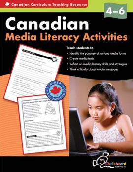 Paperback Canadian Media Literacy Activities 4-6 Book