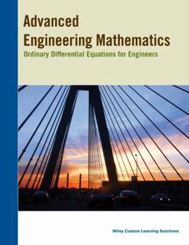 Paperback Advanced Engineering Mathematics - Ordinary Differential Equations for Engineers Book
