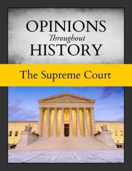 Hardcover Opinions Throughout History: The Supreme Court: Print Purchase Includes Free Online Access Book