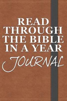 Paperback Read Through the Bible in a Year Journal Book
