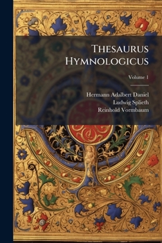 Paperback Thesaurus Hymnologicus [Latin] Book