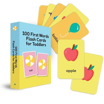 Cards 100 First Words Flash Cards for Toddlers Book
