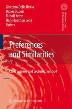 Paperback Preferences and Similarities Book