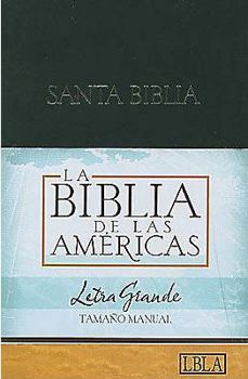 Hardcover LBLA Biblia Letra Grande Tamaño Manual, tapa dura (Spanish Edition) [Large Print] Book