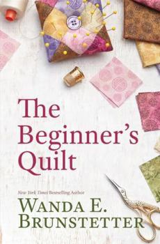 Hardcover The Beginner's Quilt [Large Print] Book