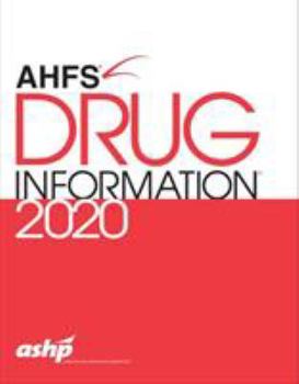 Paperback Ahfs Drug Information 2020 Book