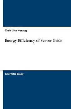 Paperback Energy Efficiency of Server Grids Book