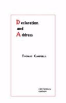 Paperback Declaration and Address - Centennial Edition Book