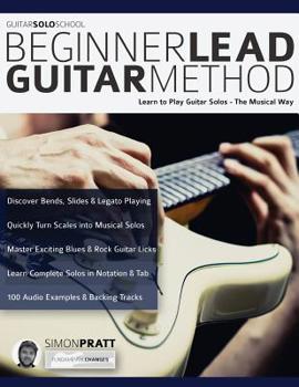 Paperback The Beginner Lead Guitar Method Book