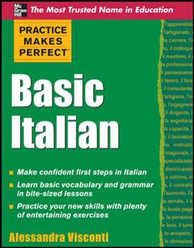 Paperback Basic Italian (Practice Makes Perfect) (Italian Edition) Book