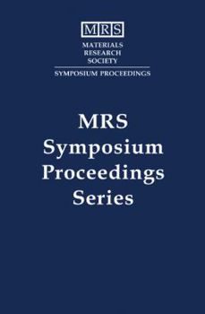 Materials and Devices for Smart Systems II: Volume 888
