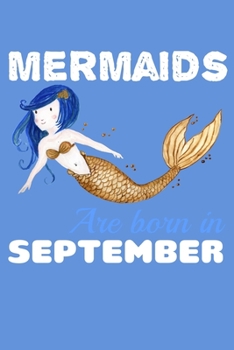 Paperback Mermaids Are Born In September: Personal Expense Tracker Book