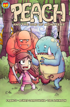 Paperback Peach and the Isle of Monsters Book