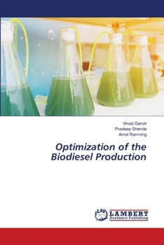 Paperback Optimization of the Biodiesel Production Book