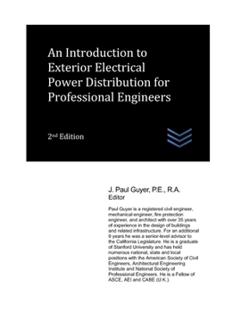 Paperback An Introduction to Exterior Electrical Power Distribution for Professional Engineers Book