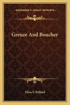Paperback Greuze And Boucher Book