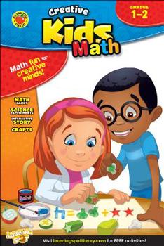 Paperback Math, Grades 1 - 2 (Creative Kids) Book