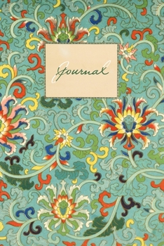 Journal: Vintage Asian Ornament Style Diary or Notebook