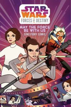 Paperback Star Wars: Forces of Destiny: May the Force Be with Us Cinestory Comic Book