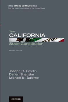 Paperback The California State Constitution Book