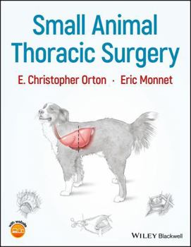 Hardcover Small Animal Thoracic Surgery Book