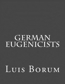 Paperback German Eugenicists Book