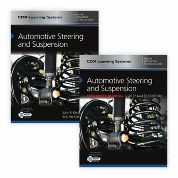 Hardcover Automotive Steering and Suspension with 1 Year Access to Automotive Steering and Suspension Online Book