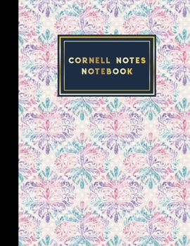 Cornell Notes Notebook: Cornell Method Notebook, Cornell Note Taking System Book, Note Taking Notebook, Hydrangea Flower Cover, 8.5" x 11", 20