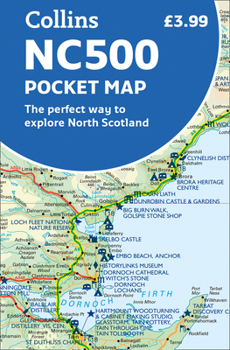 Hardcover Nc500 Pocket Map: The Perfect Way to Explore North Scotland Book