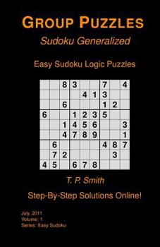 Paperback Easy Sudoku Logic Puzzles, Vol 1 Book