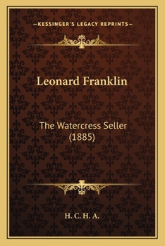 Paperback Leonard Franklin: The Watercress Seller (1885) Book