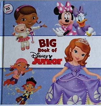 Hardcover Big Book of Disney Junior - 10 Stories Book