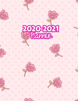 2020-2021 Planner: Two Year Calendar Organizer and Goal Journal | January 2020 - December 2021 Daily, Weekly and Monthly Planner Book with Back Sticker Expression Wall for 2 Years | Design Code 809906