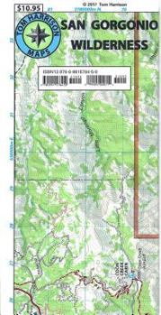 Map San Gorgonio Wilderness Book