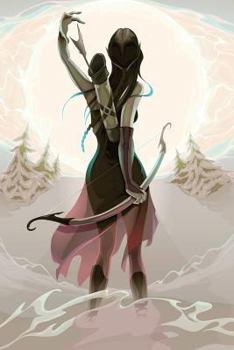 Paperback Elven Maiden Archer Notebook Book