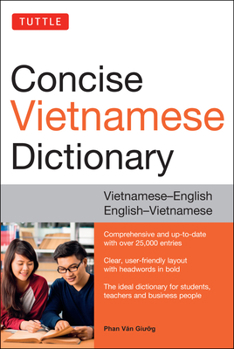 Paperback Tuttle Concise Vietnamese Dictionary: Vietnamese-English English-Vietnamese Book