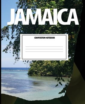 Jamaica Composition Notebook: Wide Ruled Paper Notebook Journal | Wide Blank Lined Workbook,Jamaica