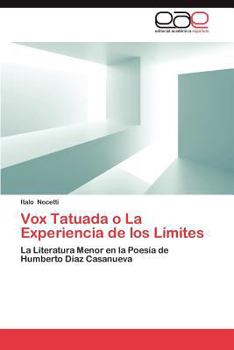 Paperback Vox Tatuada O La Experiencia de Los Limites [Spanish] Book
