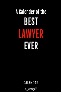 Calendar for Lawyers / Lawyer: Everlasting Calendar / Diary / Journal (365 Days / 3 Days per Page) for notes, journal writing, event planner, quotes & personal memories