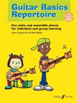 Hardcover Guitar Basics Repertoire: Guitar Tab Book