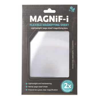 Misc. Magnif-I Flexible Magnifying Sheet Book